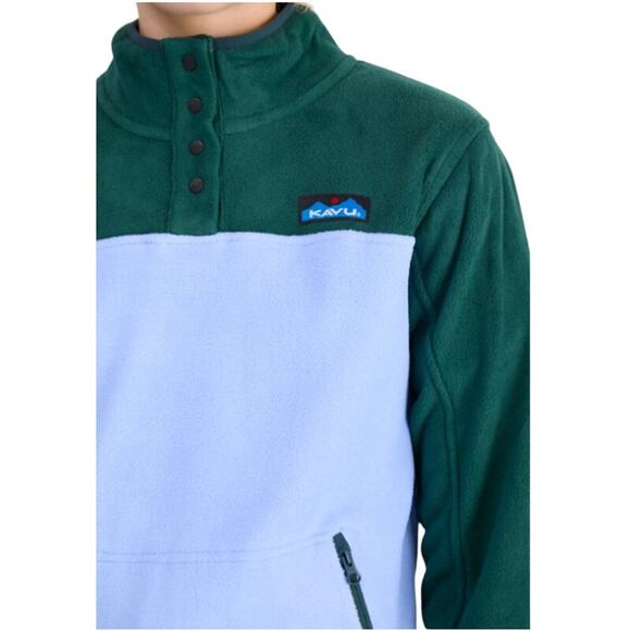 Kavu Cavanaugh Fleece Pullover Colorblock Lightweight Unisex Women’s XXL - Picture 6 of 16